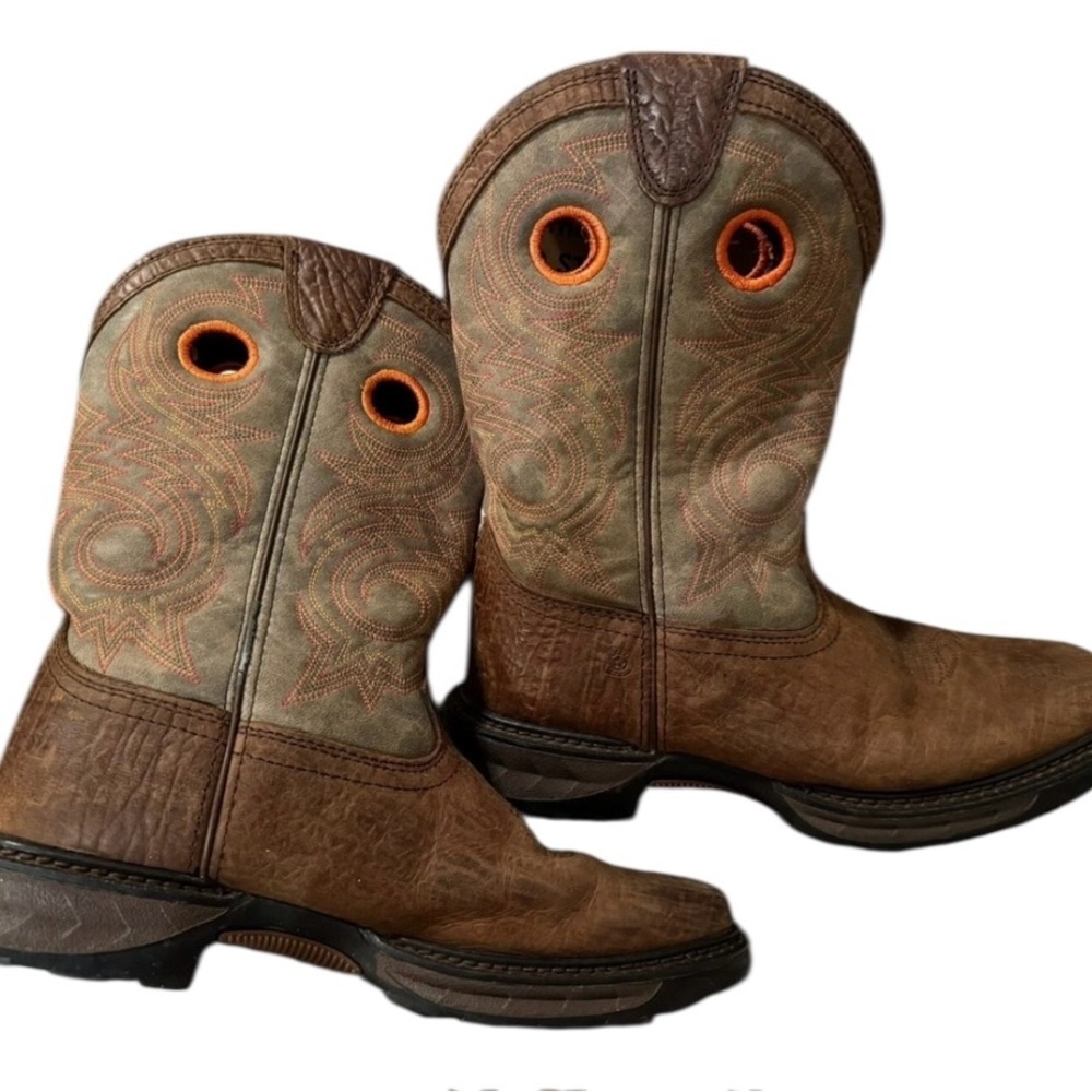 Lil' Durango® Maverick XP™ Big Kid's Bay Brown Western Boot Size 6M